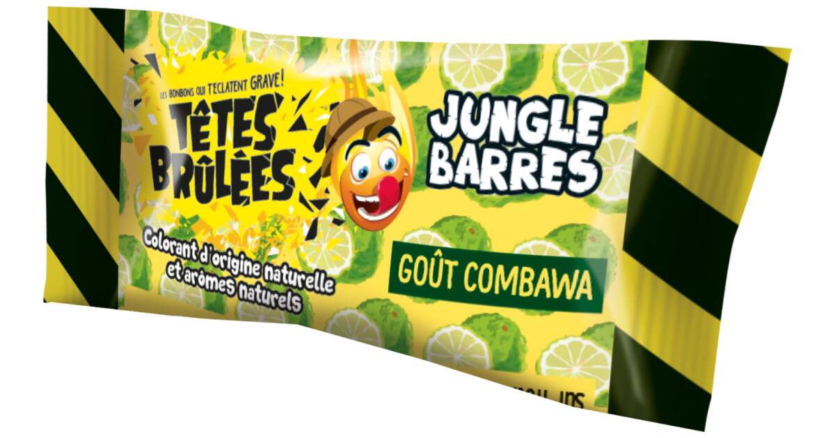 Barre tête brûlée combawa (lot de 15)